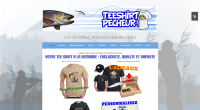 T-shirt du pêcheur idée cadeau