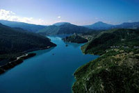 Grand lac de Castillon